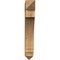 Ekena Millwork Imperial Arts & Crafts Rough Sawn Bracket, Western Red Cedar, 6"W x 32"D x 40"H BKT06X32X40IMP03RWR - alternate 4